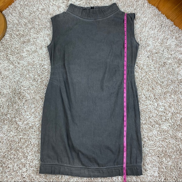 Sarah Pacini Short Jeans Denim Dress A3 T2 (M/L) - Picture 9 of 16